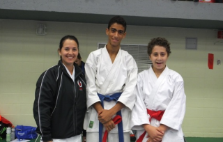 1ere selection Karate Quebec
