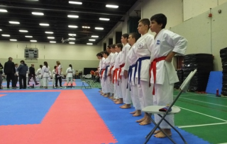 1ere selection Karate Quebec